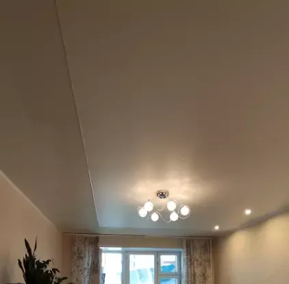 Натяжной потолок в спальню — Кострома, Ленина, 88, фото 1